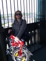 Ar Dahon velosipēdu Pēterbaznīcā!